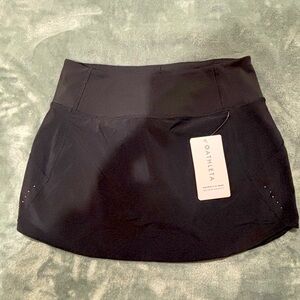Athleta Action- Size Small black for tennis, golf, pickle ball, anytime. Skort